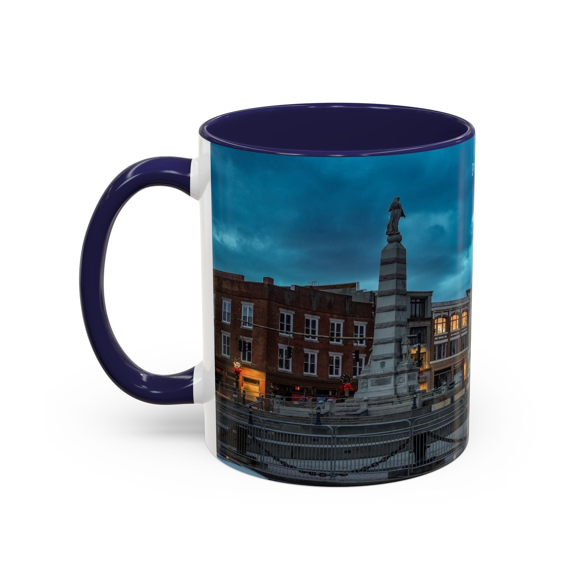 Parade Plaza - New London Town Square Ceramic Accent Coffee Mug — (11/15oz)