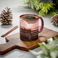 New London Sunrise Train Ceramic Mug (11oz/15oz) — Scenic Railroad Coffee Cup