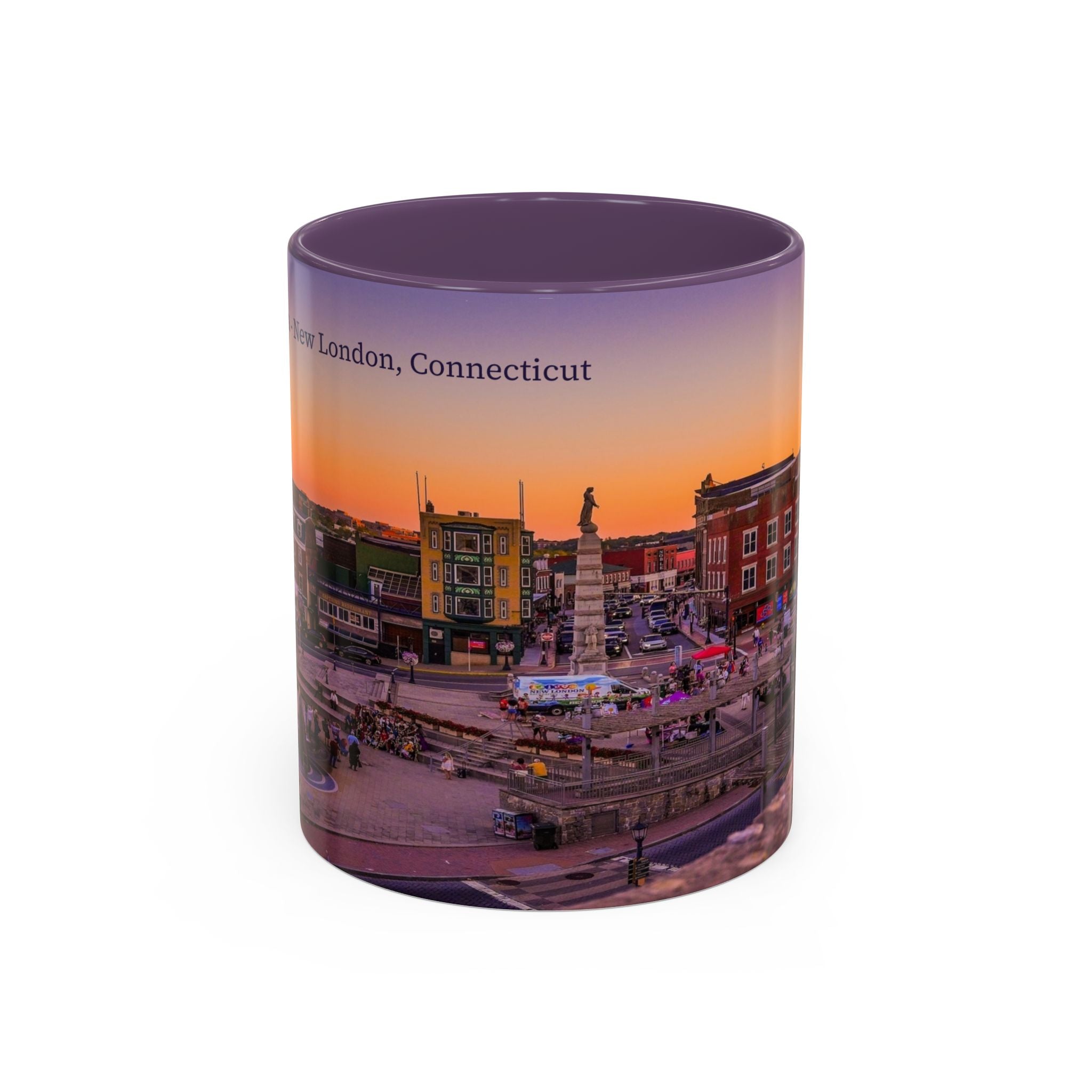 Parade Plaza New London Coffee Mug — New London, Connecticut Accent Mug