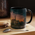 New London Connecticut Sunset Coffee Mug — Scenic Accent Mug