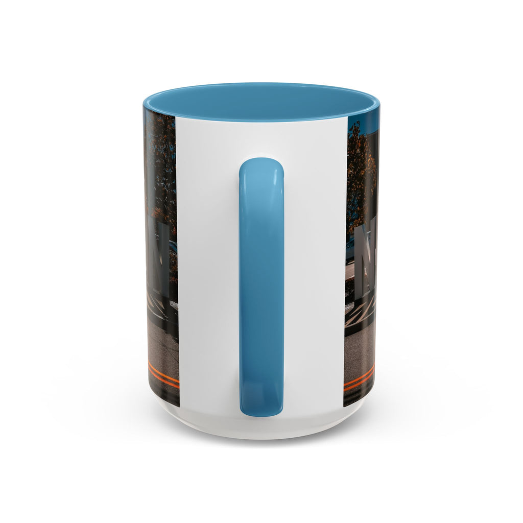 New London Sign  Accent Coffee Mug — Travel Souvenir 11/15oz