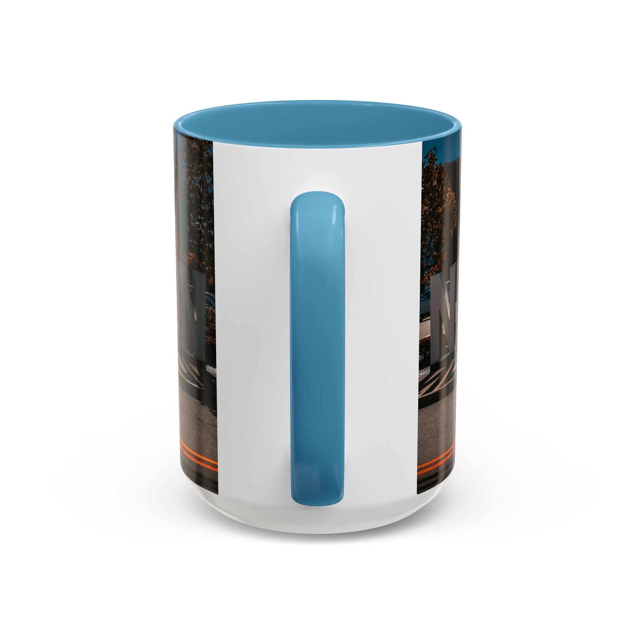 New London Sign  Accent Coffee Mug — Travel Souvenir 11/15oz