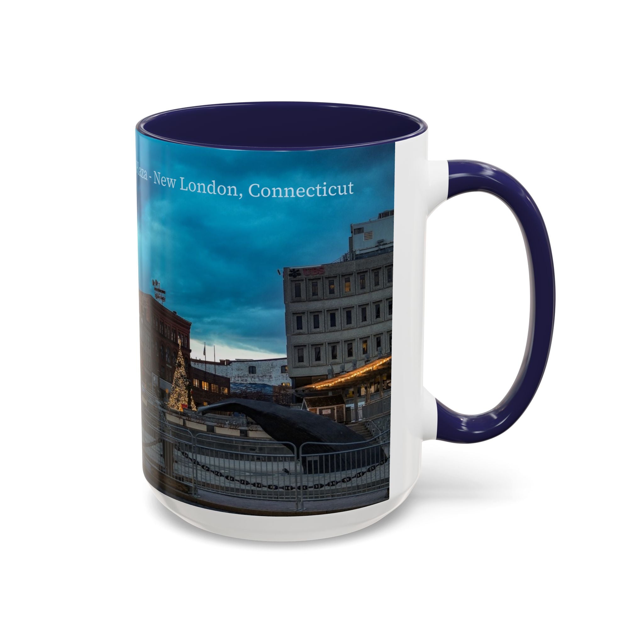 Parade Plaza - New London Town Square Ceramic Accent Coffee Mug — (11/15oz)