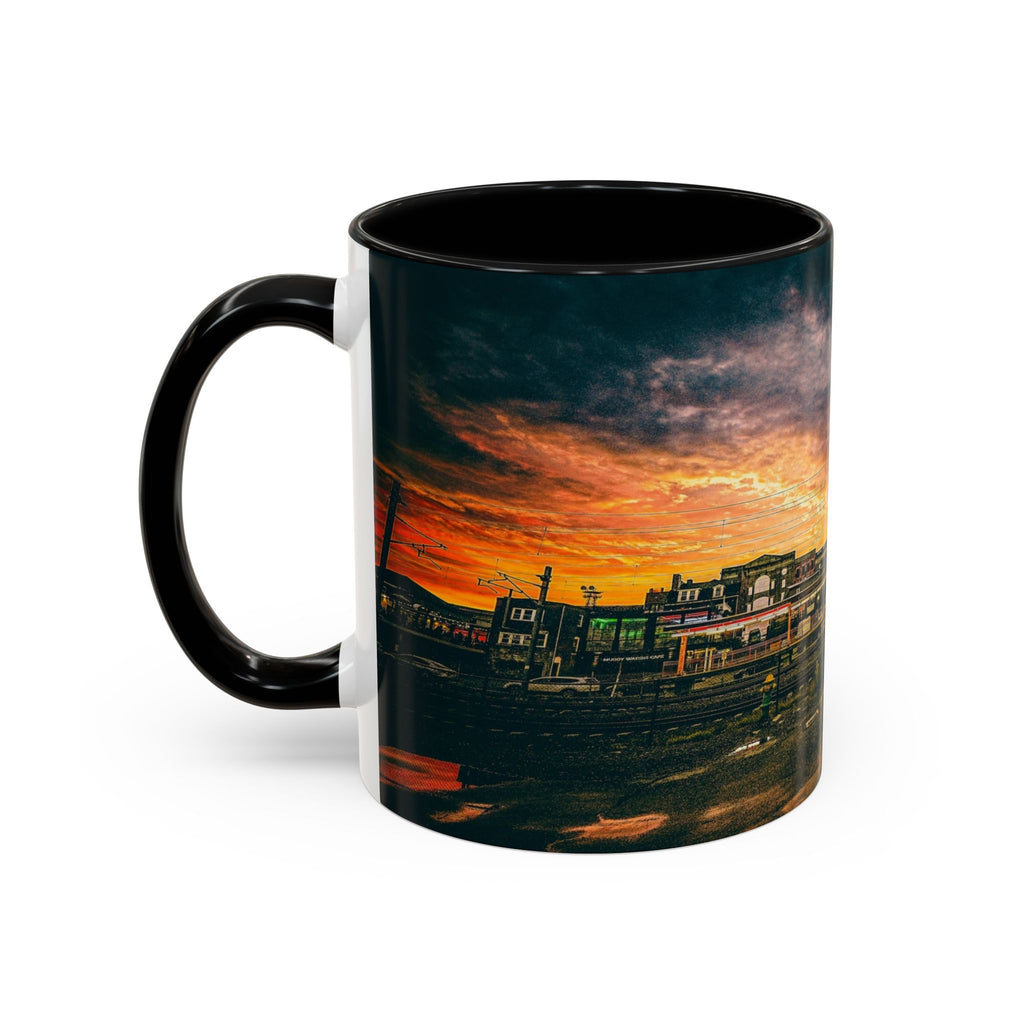 New London Connecticut Sunset Coffee Mug — Scenic Accent Mug