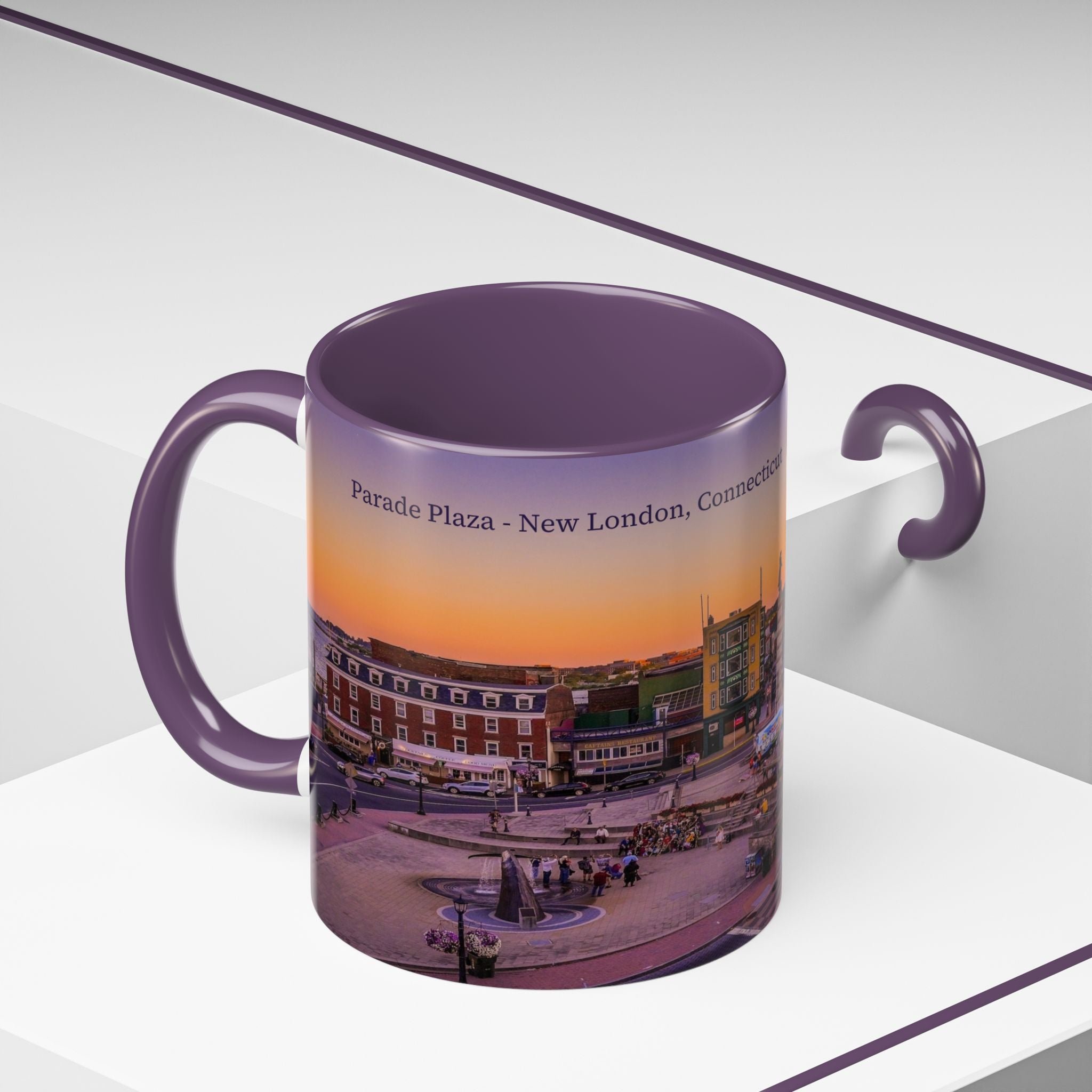 Parade Plaza New London Coffee Mug — New London, Connecticut Accent Mug