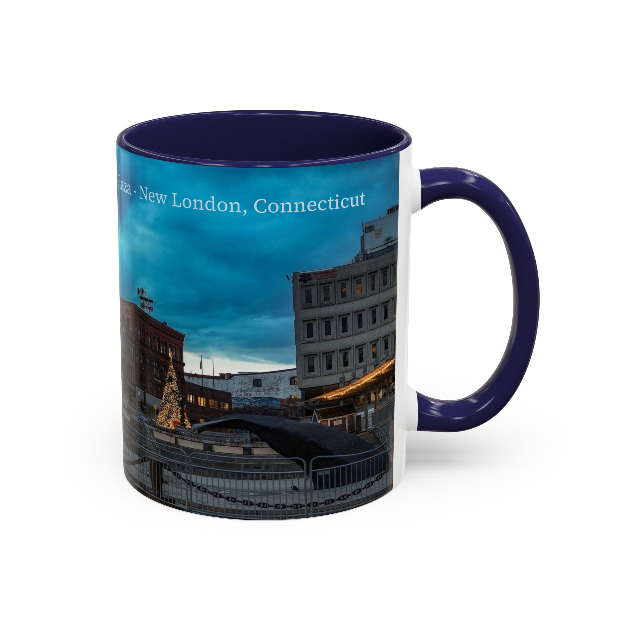 Parade Plaza - New London Town Square Ceramic Accent Coffee Mug — (11/15oz)