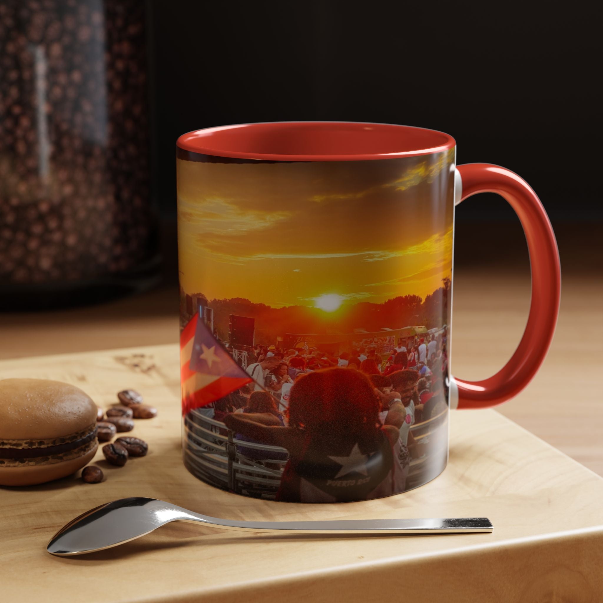 Boriken Festival 26 Ocean Beach Sunset - Coffee Mug 11oz