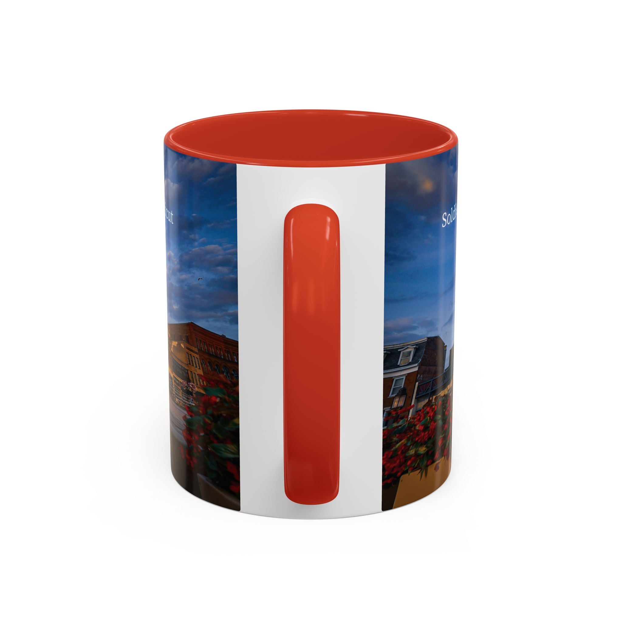 Soldiers & Sailors Monument - New London Coffee Mug — Scenic Downtown Landmark Travel Souvenir (11/15oz)