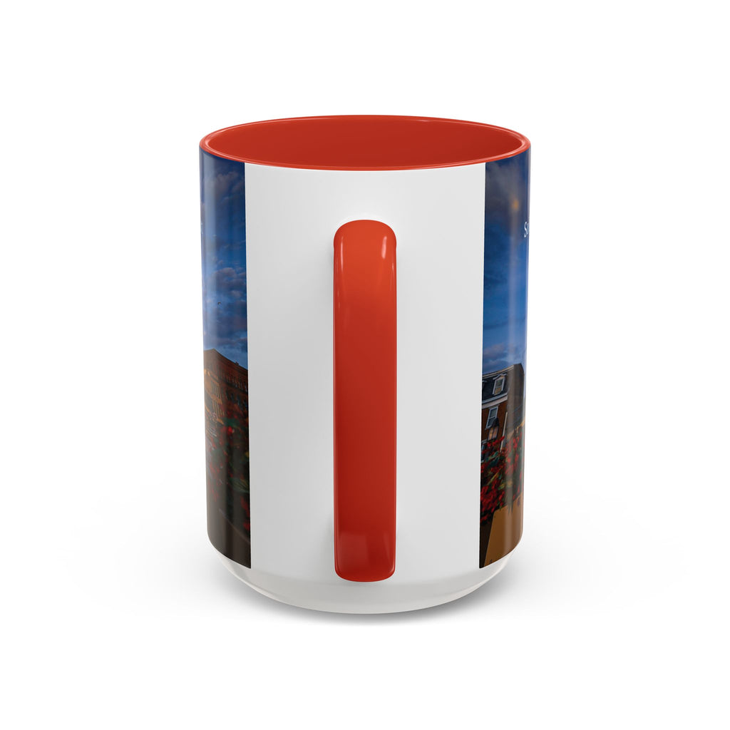 Soldiers & Sailors Monument - New London Coffee Mug — Scenic Downtown Landmark Travel Souvenir (11/15oz)