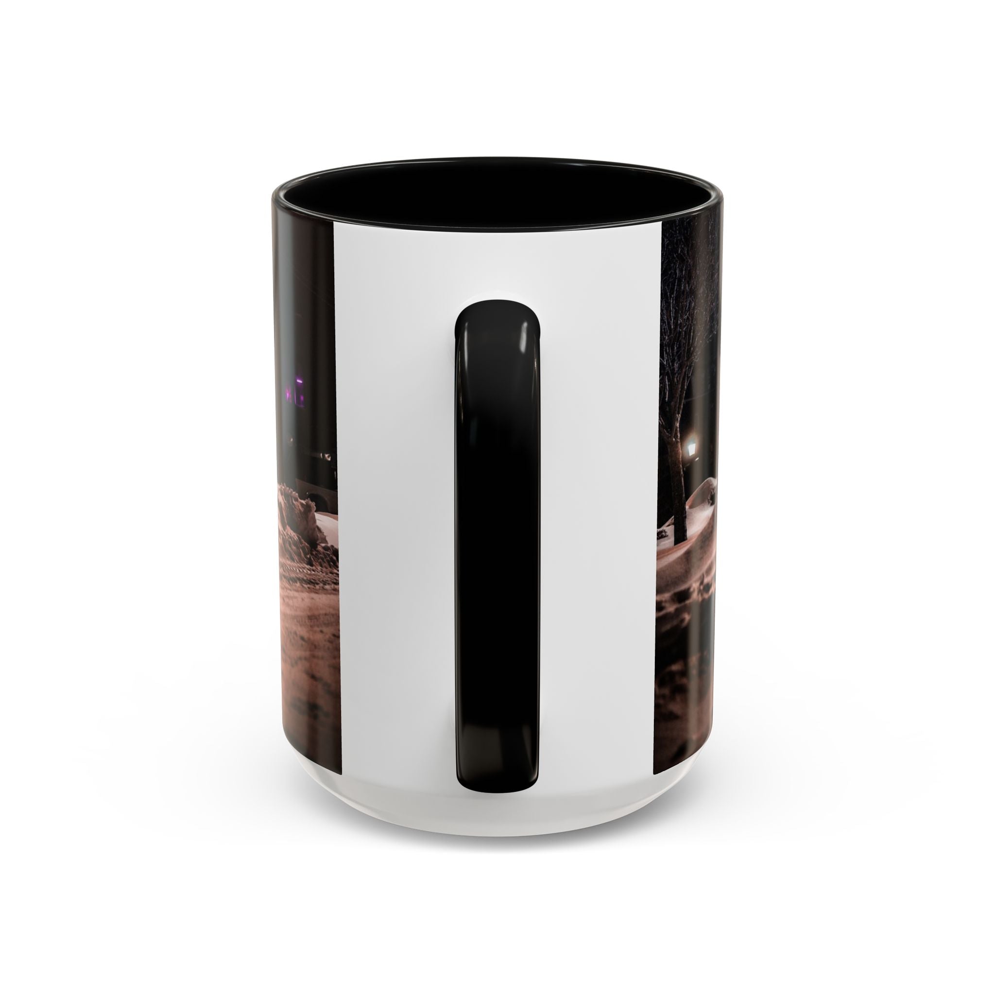 New London Whale Sign Accent Coffee Mug (11, 15oz)