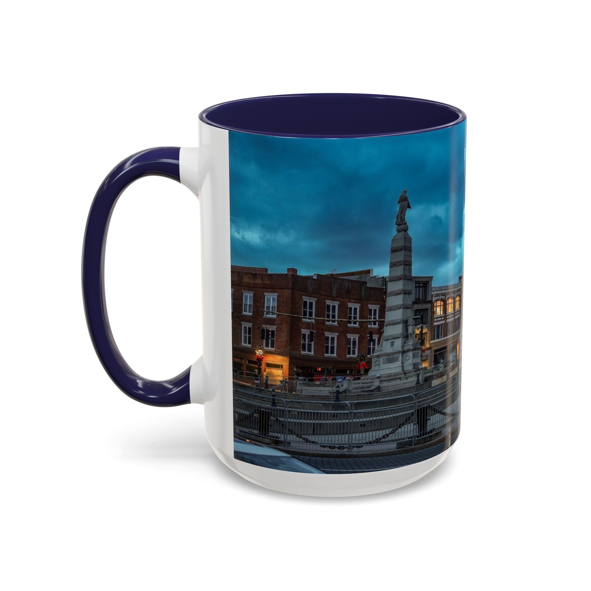 Parade Plaza - New London Town Square Ceramic Accent Coffee Mug — (11/15oz)